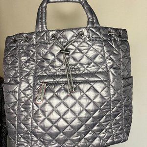 MZ Wallace Black Small Metro Convertible Backpack